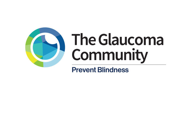 The Glaucoma Community logo from Prevent Blindness.