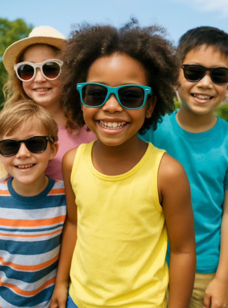 Summer sun blazing? Don’t forget to protect your children’s eyes! Summer sun blazing? Don’t forget to protect your children’s eyes!